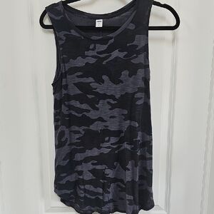 Old Navy Gray Sleeveless Tank Top